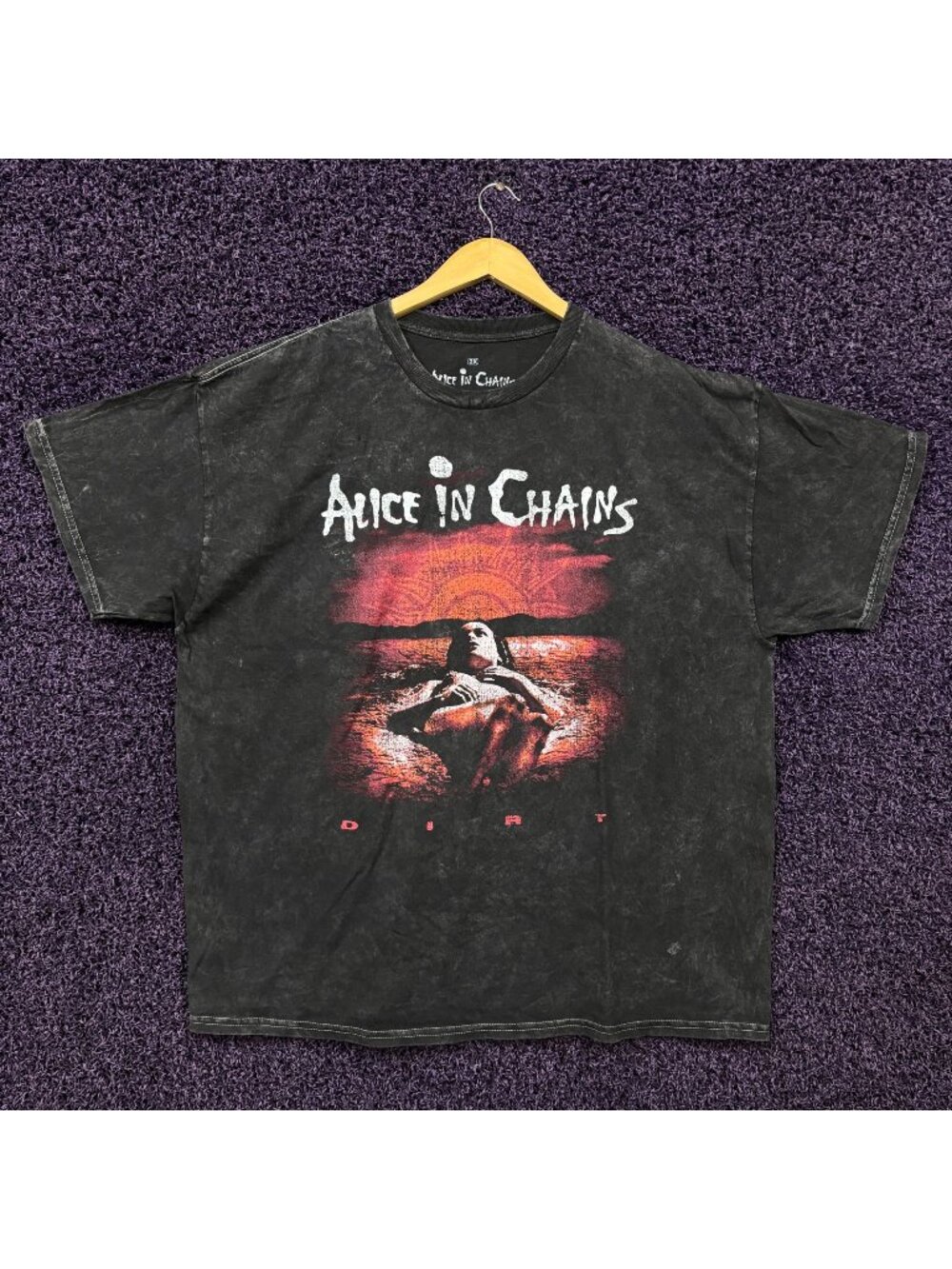 Alice In Chains Dirt Seattle Est 1987 Grunge Band T-Shirt 2X